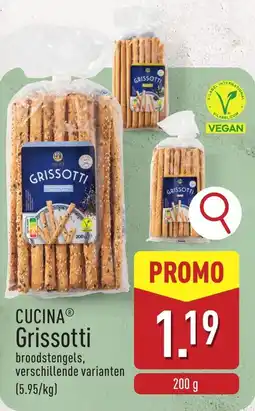 ALDI Cucina Grissotti aanbieding