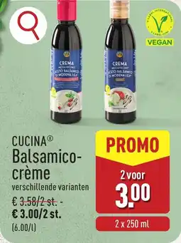ALDI Cucina Balsamico Creme aanbieding