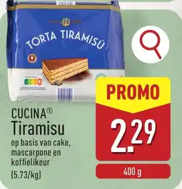 ALDI Cucina Tiramisu aanbieding