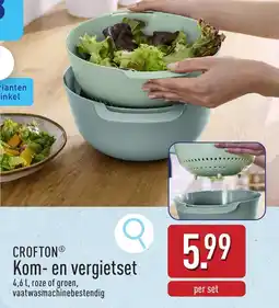 ALDI Crofton Kom en Vergietset aanbieding