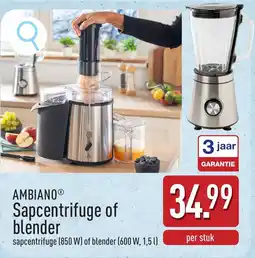 ALDI Ambiano Sapcentrifuge of Blender aanbieding