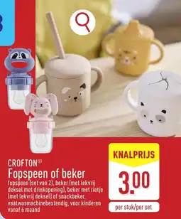 ALDI Crofton Fopspeen of Beker aanbieding