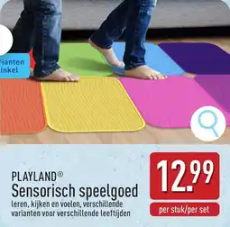 ALDI Playland Sensorisch Speelgoed aanbieding