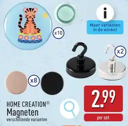 ALDI Home Creation Magneten aanbieding