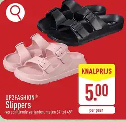 ALDI Up2fashion Slippers aanbieding