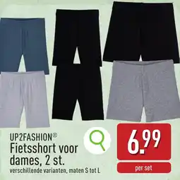 ALDI Up2fashion Fietsshort voor Dames aanbieding