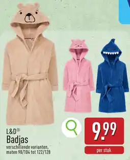 ALDI L&D Badjas aanbieding