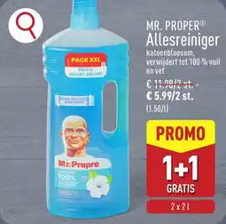 ALDI Mr. Proper Allesreiniger aanbieding