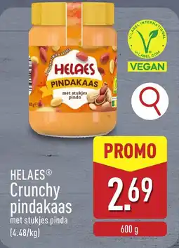 ALDI Helaes Crunchy Pindakaas aanbieding