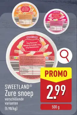 ALDI Sweet Land Zure Snoep aanbieding