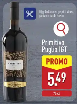 ALDI Primitivo Puglia IGT aanbieding