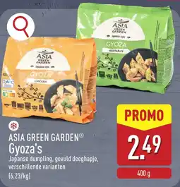ALDI Asia Green Garden Gyoza's aanbieding