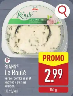 ALDI Rians Le Roulé aanbieding