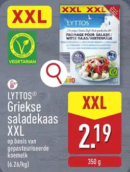 ALDI Lyttos Griekse saladekaas XXL aanbieding