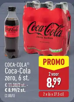 ALDI Coca-Cola Zero aanbieding