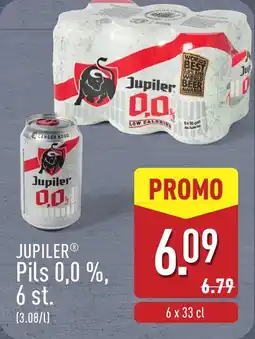 ALDI Jupiler Pils 0,0 % aanbieding