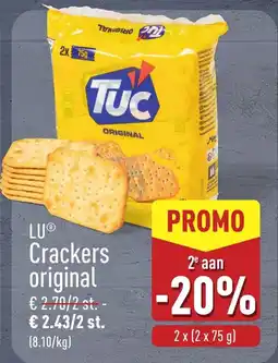 ALDI LU Crackers Original aanbieding