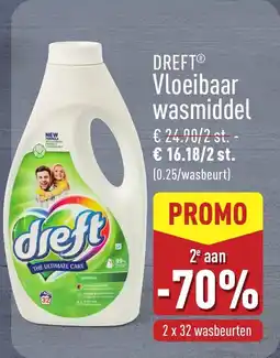 ALDI Dreft Vloeibaar Wasmiddel aanbieding