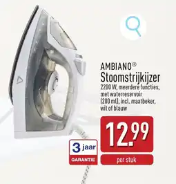 ALDI Ambiano stoomstrijkijzer aanbieding
