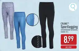 ALDI Crane sportlegging aanbieding