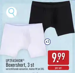 ALDI Up2fashion boxershort aanbieding