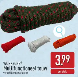 ALDI Workzone multifunctioneel touw aanbieding