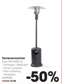Hanos Terrasverwarmer aanbieding