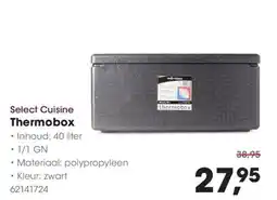 Hanos Select cuisine thermobox aanbieding