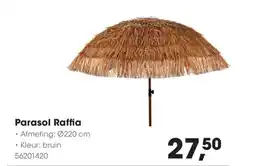 Hanos Parasol Raffia aanbieding