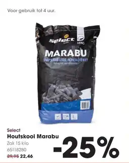 Hanos Select Houtskool Marabu aanbieding