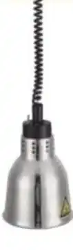 Hanos Warmhoudlamp RVS aanbieding