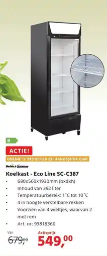 Hanos Koelkast Eco Line SC-C387 aanbieding