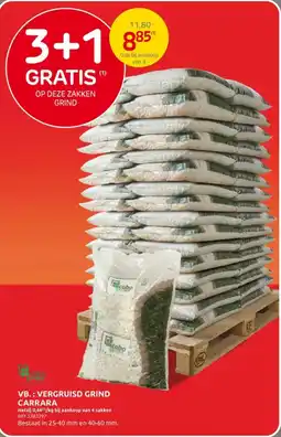 Brico Vergruisd grind carrara aanbieding