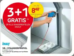 Brico Knauf staanderprofiel aanbieding