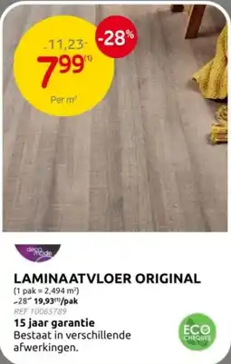 Brico Laminaatvloer original aanbieding