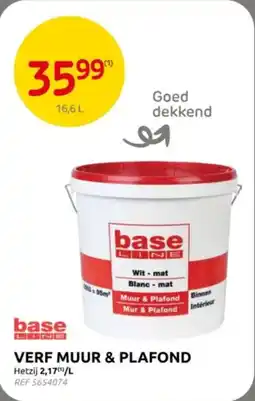 Brico Verf muur & plafond aanbieding