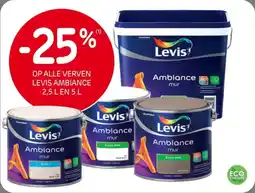 Brico Op alle verven levis ambiance aanbieding