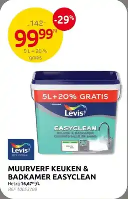 Brico Muurverf keuken & badkamer easyclean aanbieding