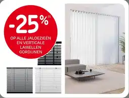 Brico Op alle jaloezieën en verticale lamellen gordijnen aanbieding