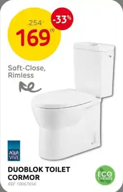 Brico Duoblok toilet cormor aanbieding