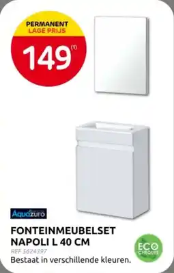 Brico Fonteinmeubelset napoli L aanbieding