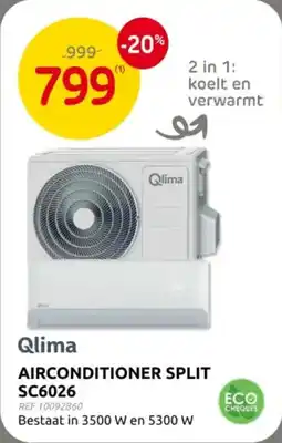 Brico Airconditioner split SC6026 aanbieding