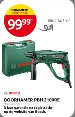 Brico Bosch boorhamer PBH 2100re aanbieding