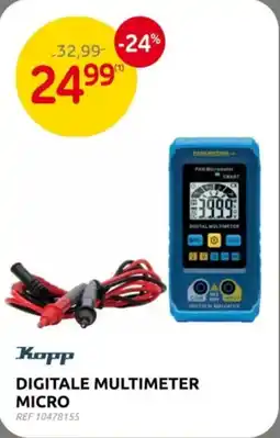 Brico Digitale multimeter micro aanbieding