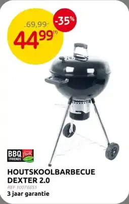Brico Houtskoolbarbecue dexter 2.0 aanbieding