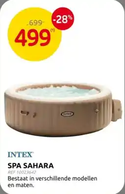 Brico Intex SPA sahara aanbieding