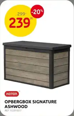 Brico Opbergbox signature ashwood aanbieding