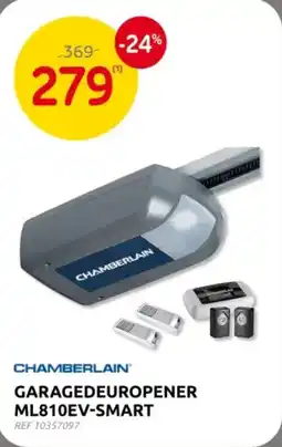 Brico Chamberlain garagedeuropener ML810EV smart aanbieding