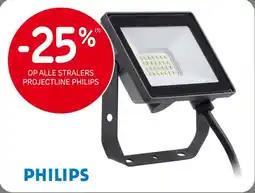 Brico Op alle stralers projectline philips aanbieding