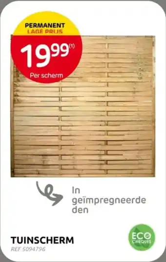 Brico Tuinscherm aanbieding